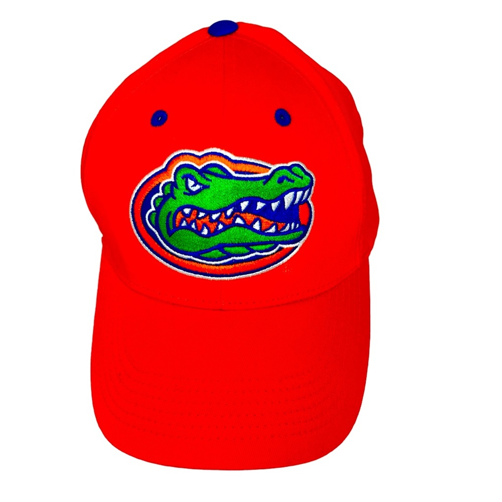 Florida Gators UF Orange Adjustable Baseball Hat With Embroidered Patch EUC
